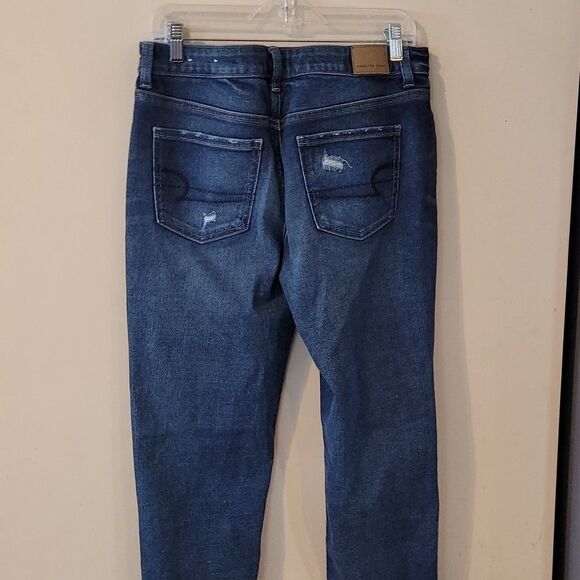 American Eagle jeans size 4 tomgirl good pre-owned condition - Picture 6 of 8